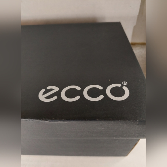 Ecco Fraser Men's Size 12-12.5 Slip On Black Sneaker Shoes (NIB) - Picture 3 of 16